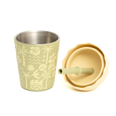 Mini Smoothie Cup & Straw Moana