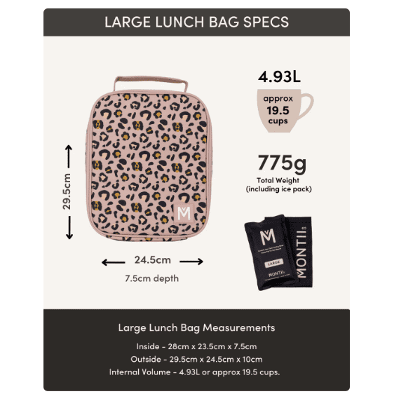Large Insulated Lunch Bag Blossom