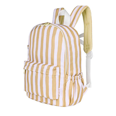 Mustard Stripe Mini Toddler/Daycare Backpack