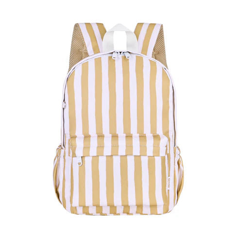 Mustard Stripe Mini Toddler/Daycare Backpack