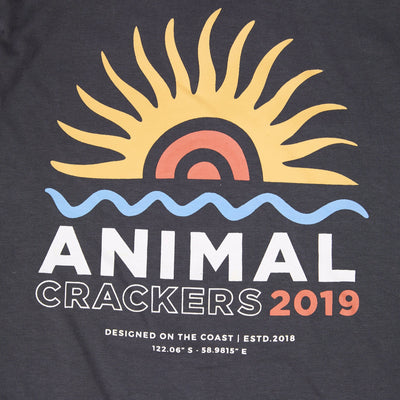 Boys Ocean Rise Tee Charcoal