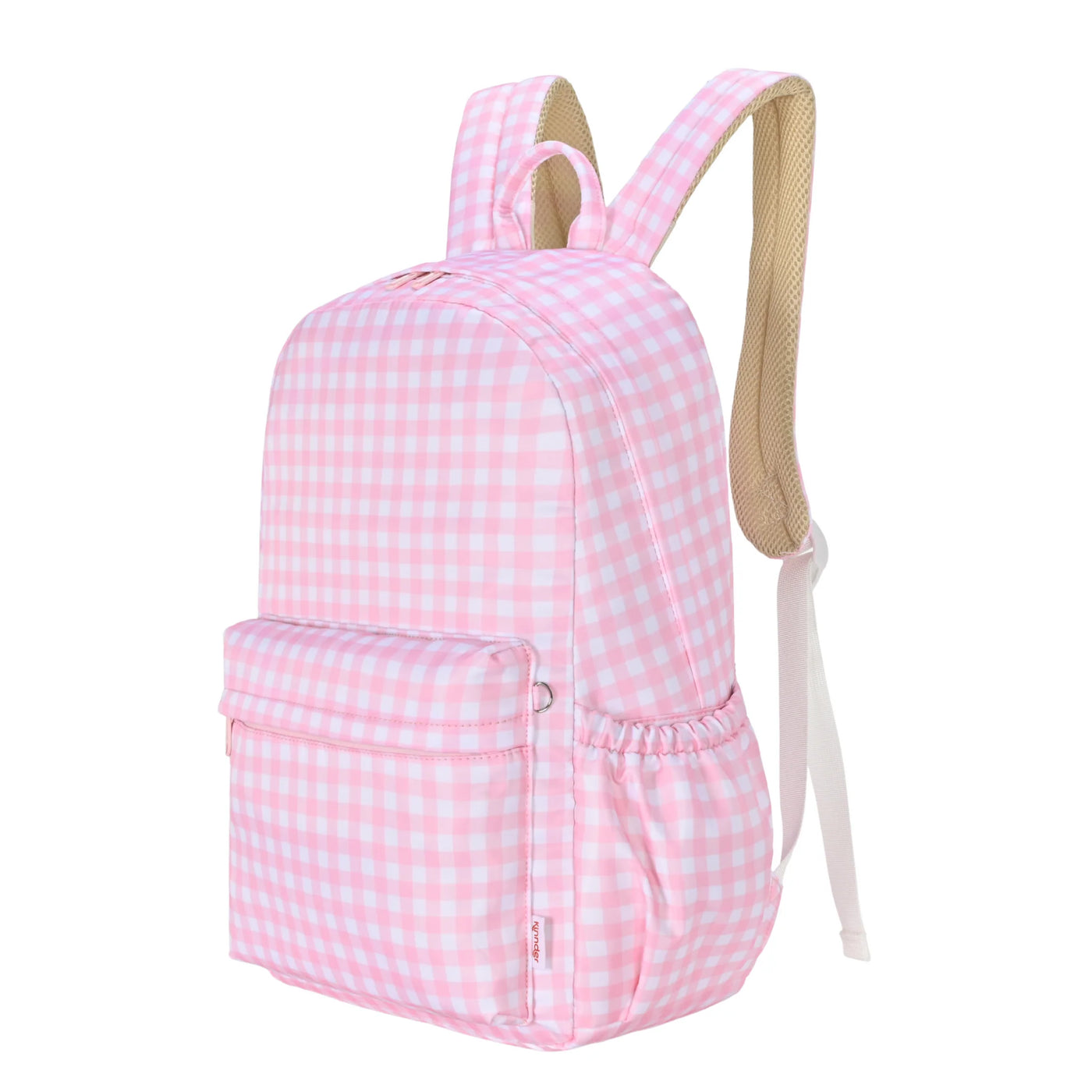 Pink Gingham Junior Kindy/School Backpack
