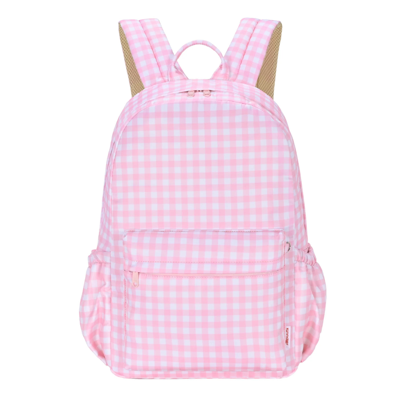 Pink Gingham Junior Kindy/School Backpack