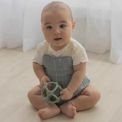 Silicone Teething Ball - Sage