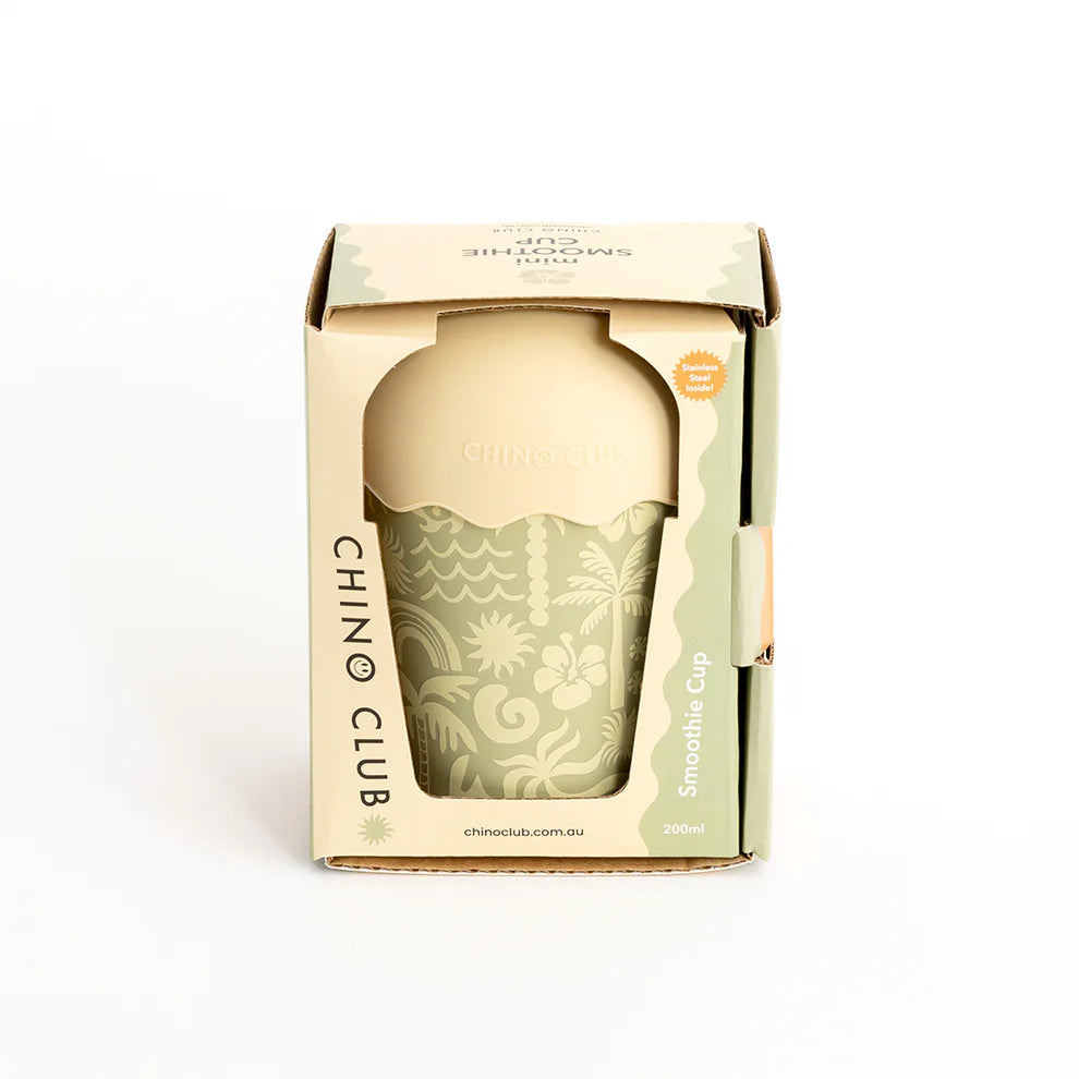 Mini Smoothie Cup & Straw Moana