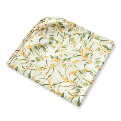Jesery Wrap & Topknot Set Golden Wattle