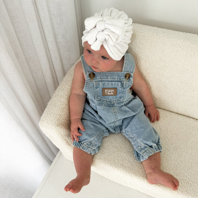 Baby Overall Clear Blue