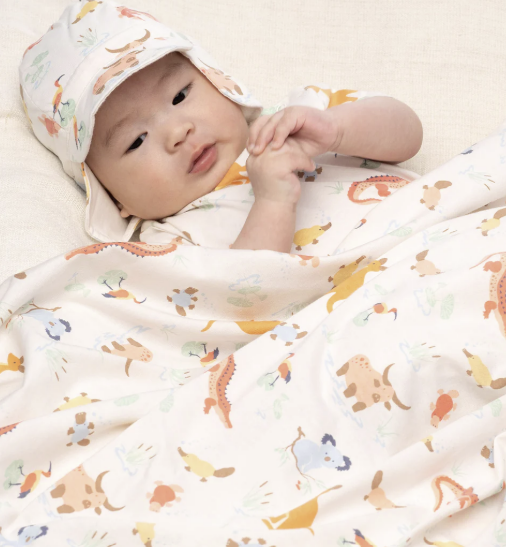 Baby Boys Wrap Knit Kakadu Dawn