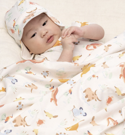 Baby Boys Wrap Knit Kakadu Dawn