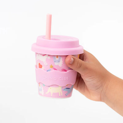 Babychino Cup 4oz Pink Unicorn