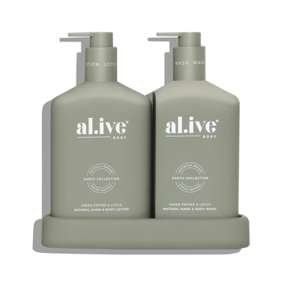 Wash & Lotion Duo - Green Pepper & Lotus