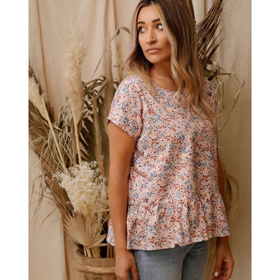 KAPOWKIDS | Women's Bloom Peplum T-Shirt (4632433852476)