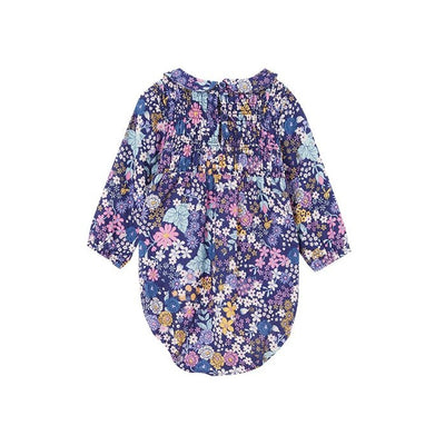 MILKY | Baby Girls Winter Bouquet Shirred Playsuit