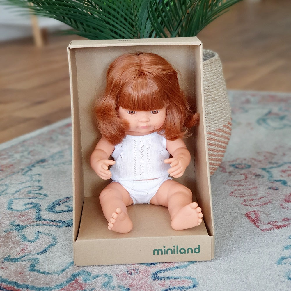 Anatomically Correct Caucasion Red Head Girl 38cm (4710646153276)