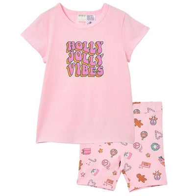 Girls Holly Jolly Pyjamas