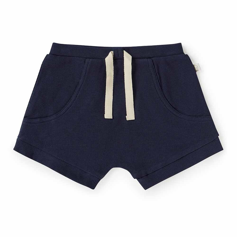 Baby Boys Organic Shorts Moonlight