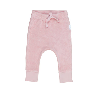 HUXBABY | Rose Terry Play Pant - Rose (6541483802684)