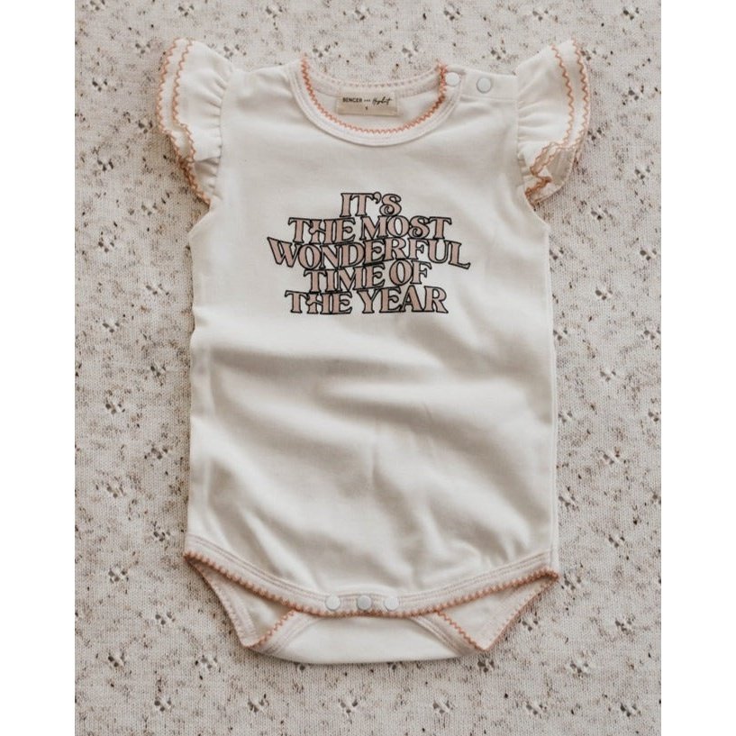 BENCER & HAZELNUT | Baby Girls Wonderful Time Bodysuit