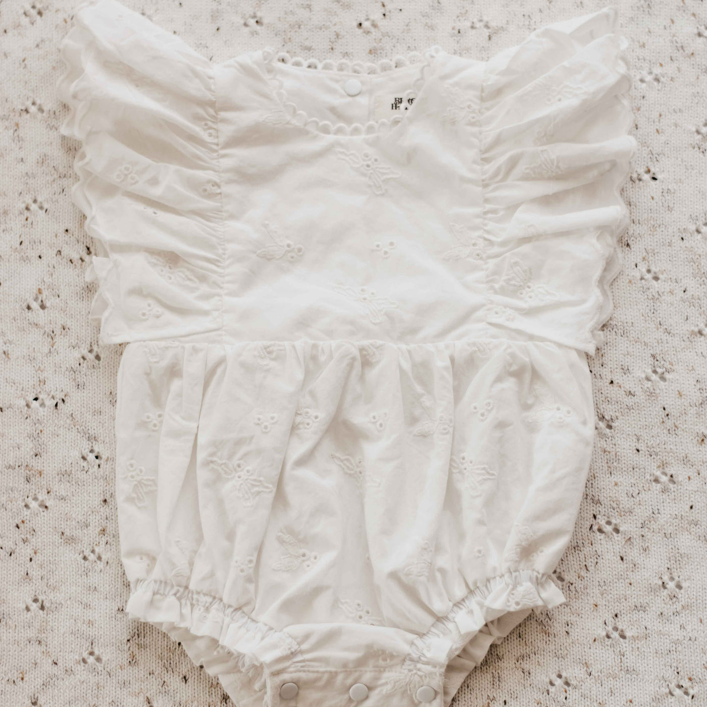 Baby Girls Holly White Playsuit