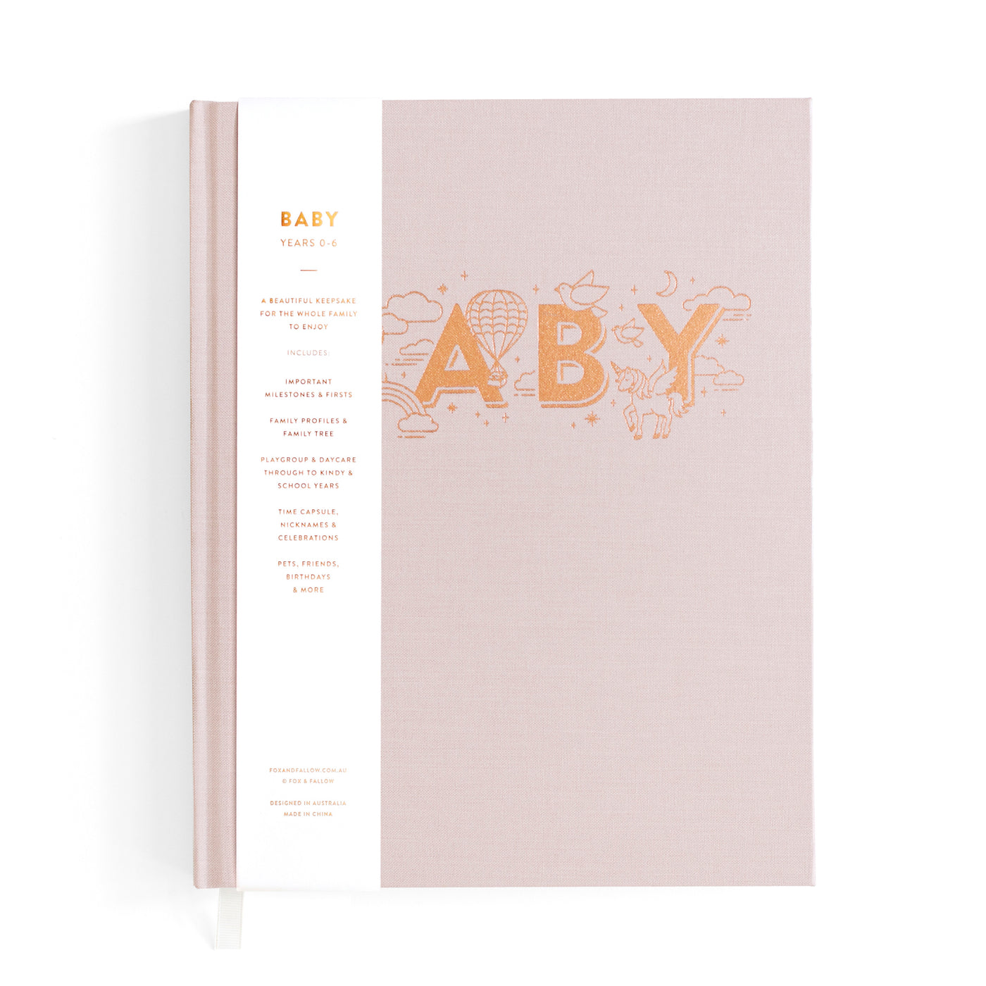 Baby Journal Natural (Girls) (6622250467388)