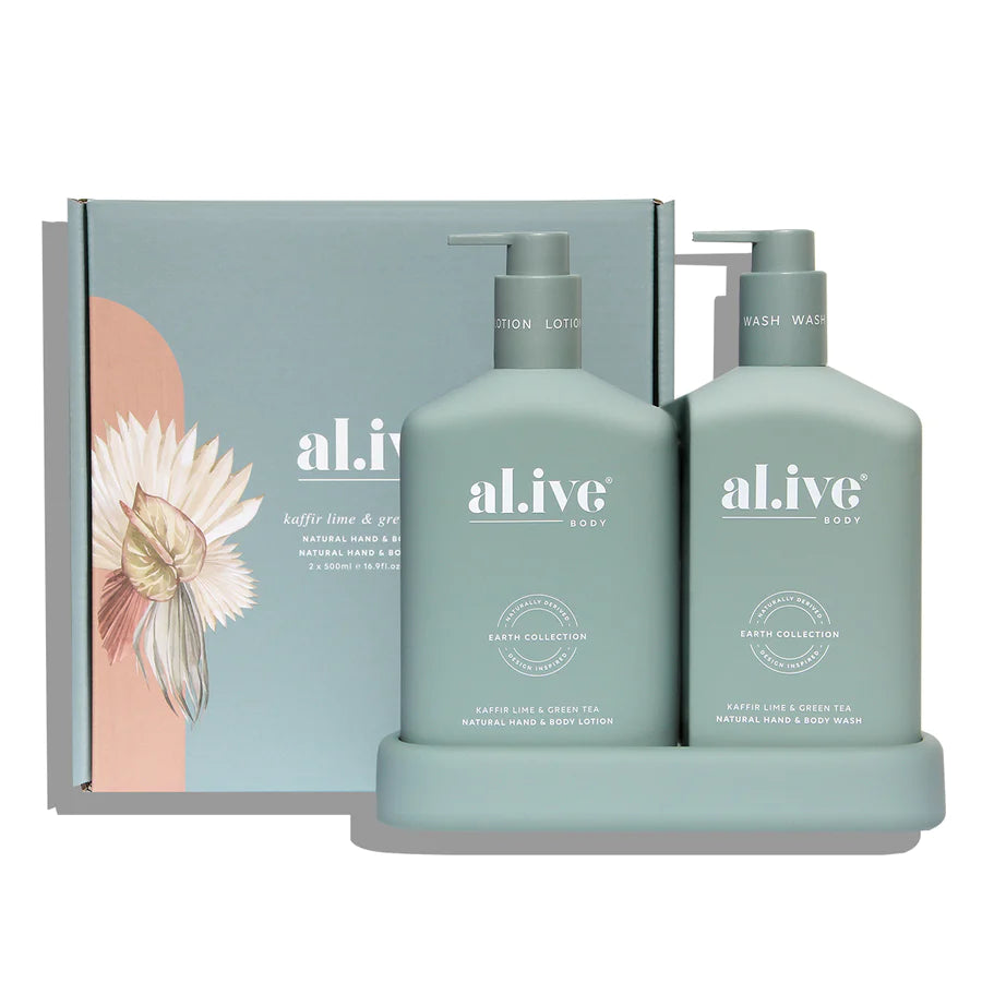 AL.IVE BODY | Kaffir Lime & Green Tea Duo Pack