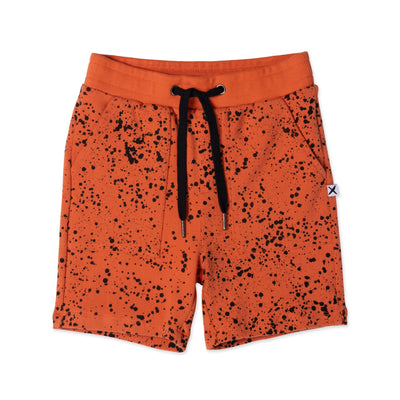 Boys Speckle Short - Orange