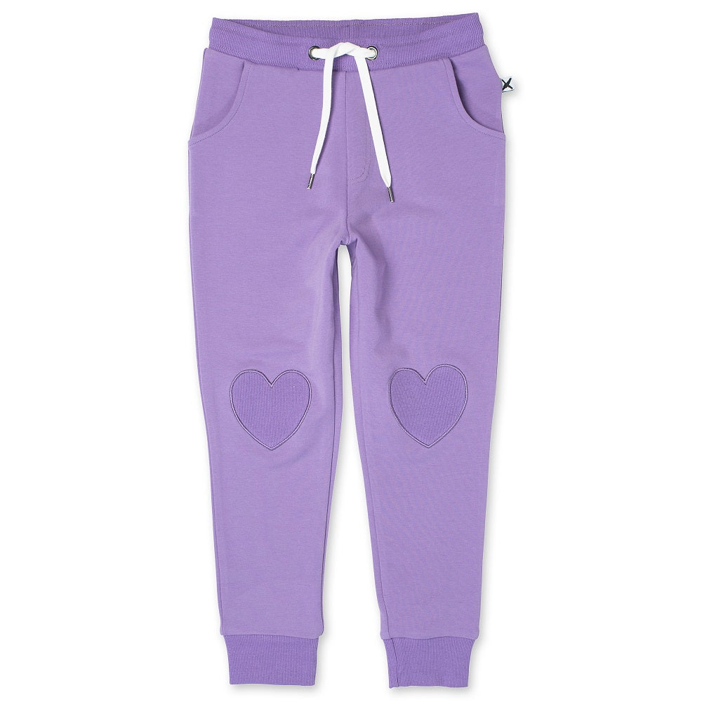 Girls Heart Patch Trackies