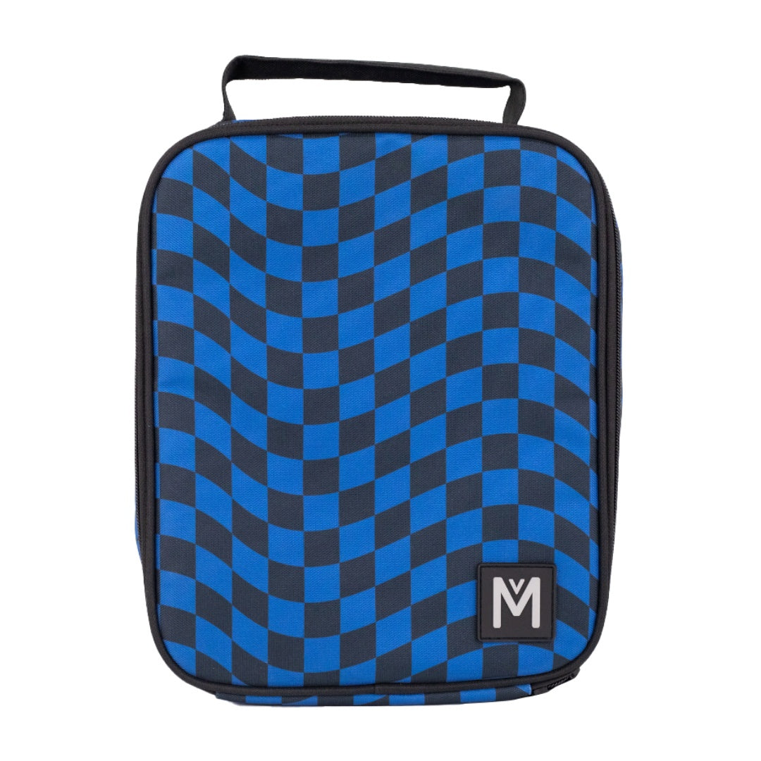 Large  Insulated Lunch Bag Retro Check