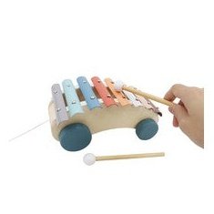 Pull A Long Xylophone Car