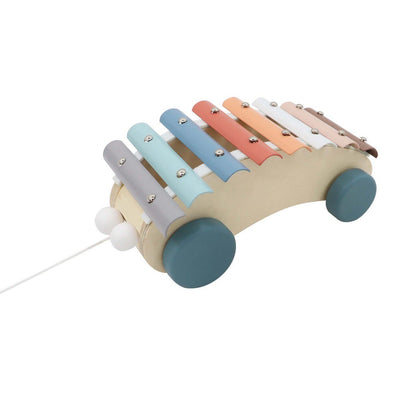 Pull A Long Xylophone Car