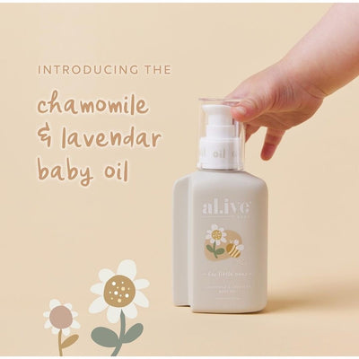 AL.IVE BODY | Chamomile & Lavender Baby Oil