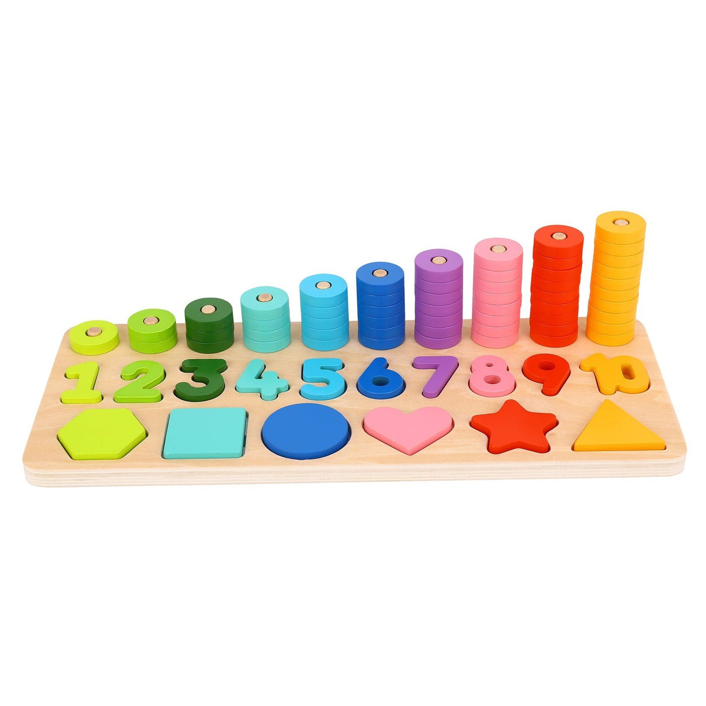 Counting Stacker With Shapes