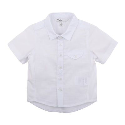 Baby Boys Edward Linen Shirt