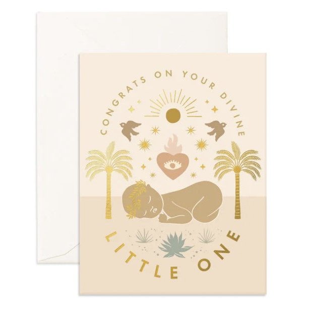 Divine Little One Greeting Card