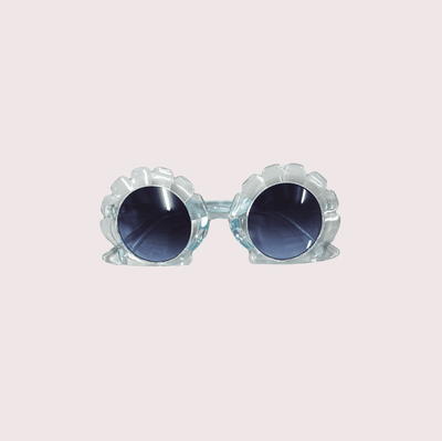 Shell Sunglasses | Clear Sapphire (4674702606396)