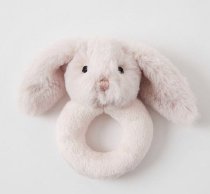 Baby Rattle Pink Bunny