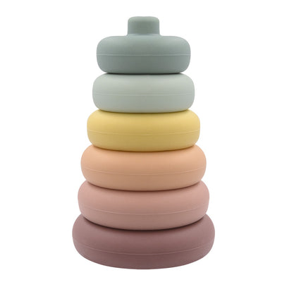 Silicone Stacking Tower Rings