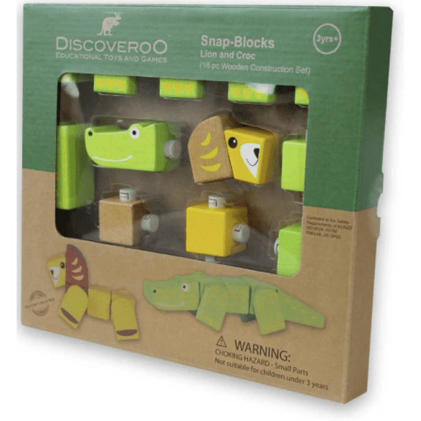 DISCOVEROO | Snap Blocks Lion & Croc (16519856142)